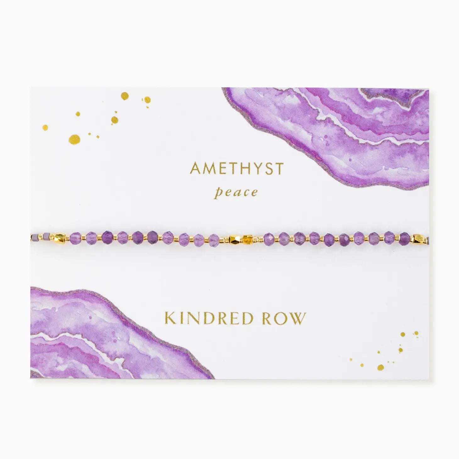 Kindred Row - Amethyst Bracelet