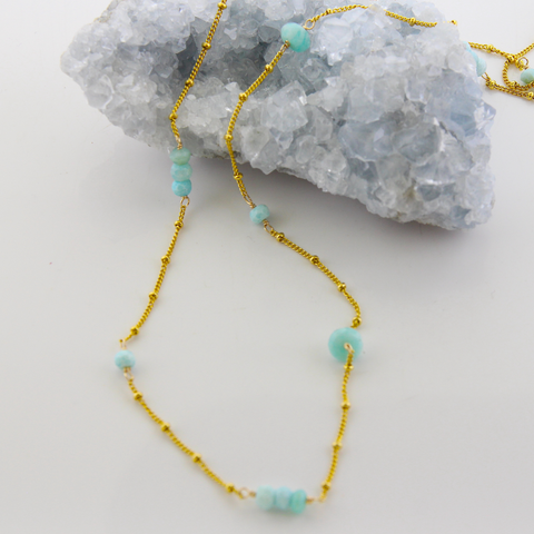 Ethereal Necklace - Amazonite