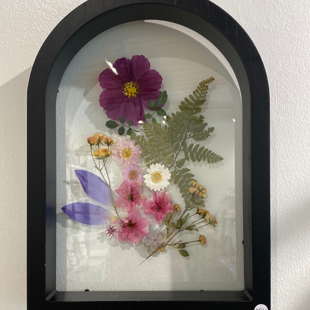 Arched Flower Art Frame