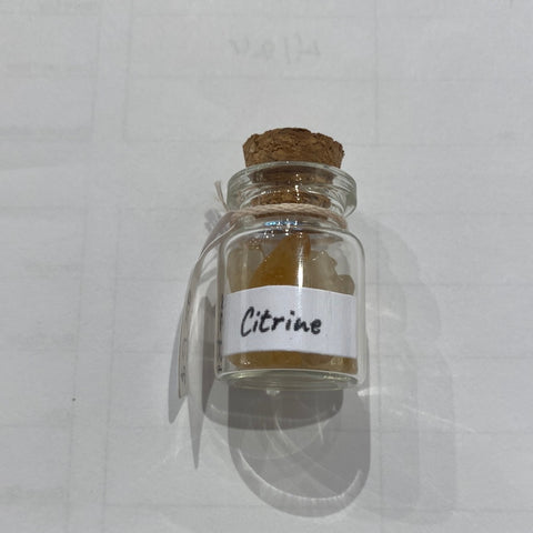 Gem Bottle - citrine