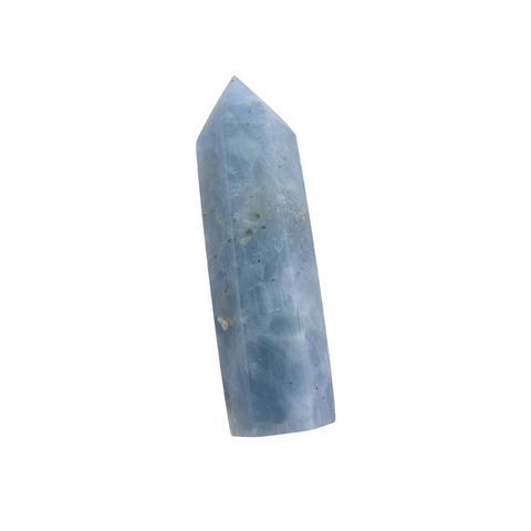 Blue Calcite Tower Points