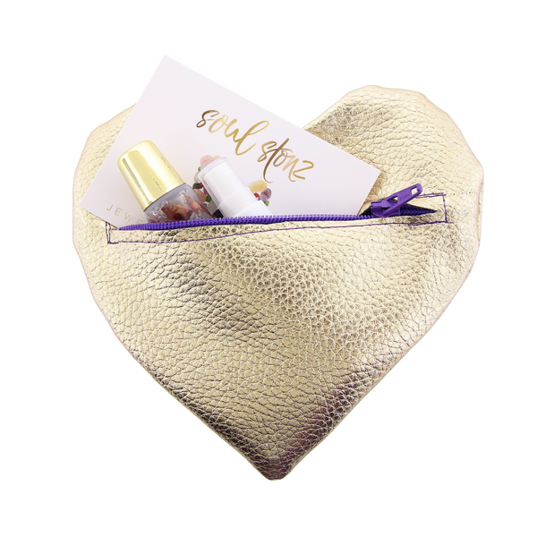 Heart of Gold Pouch