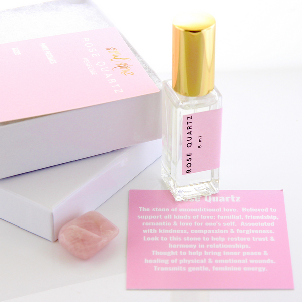 Eau de Parfum -Rose Quartz  Perfume & Crystal