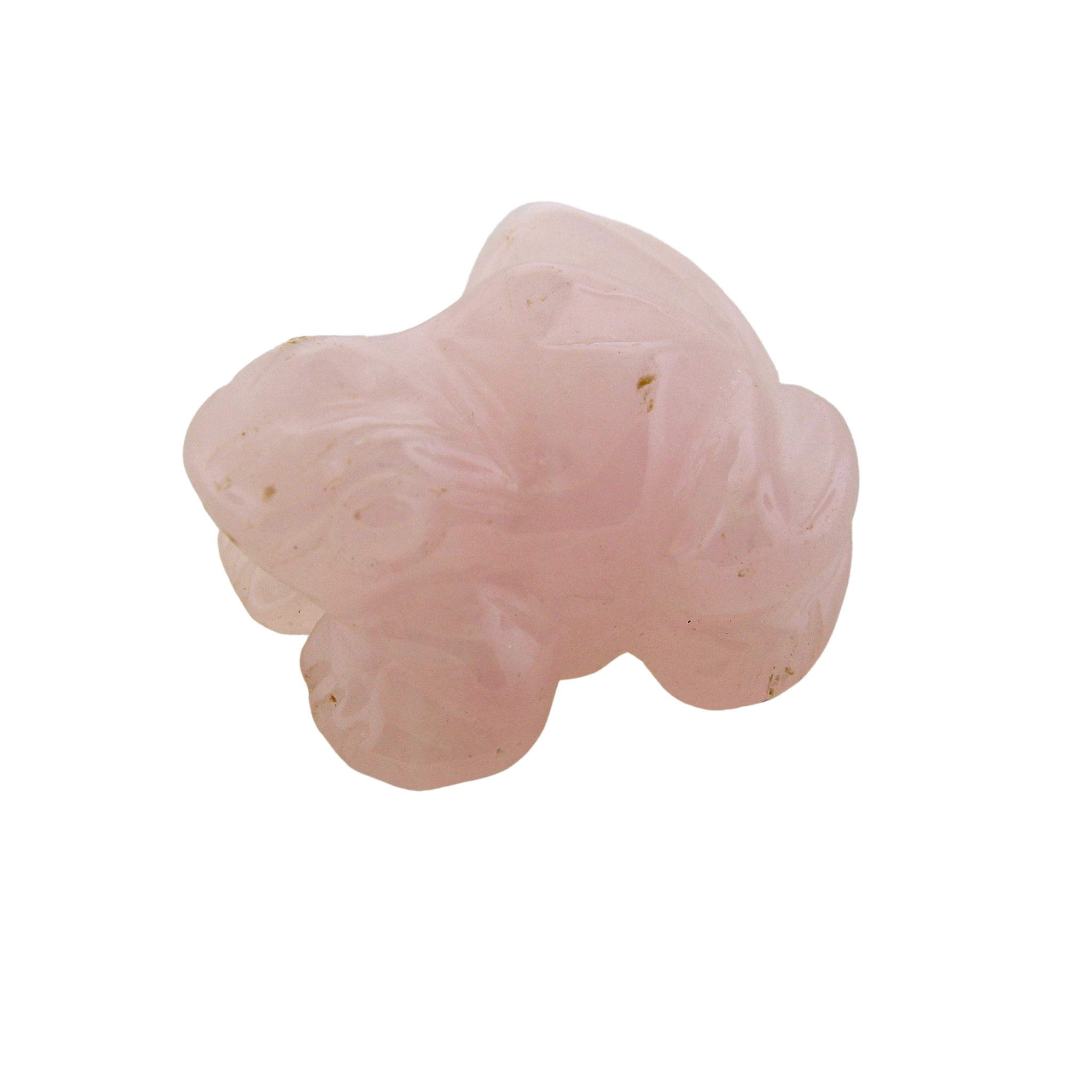 Gemstone Frogs - Rose Quartz