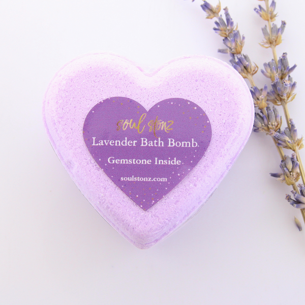 Amethyst Lavender Bath Bomb