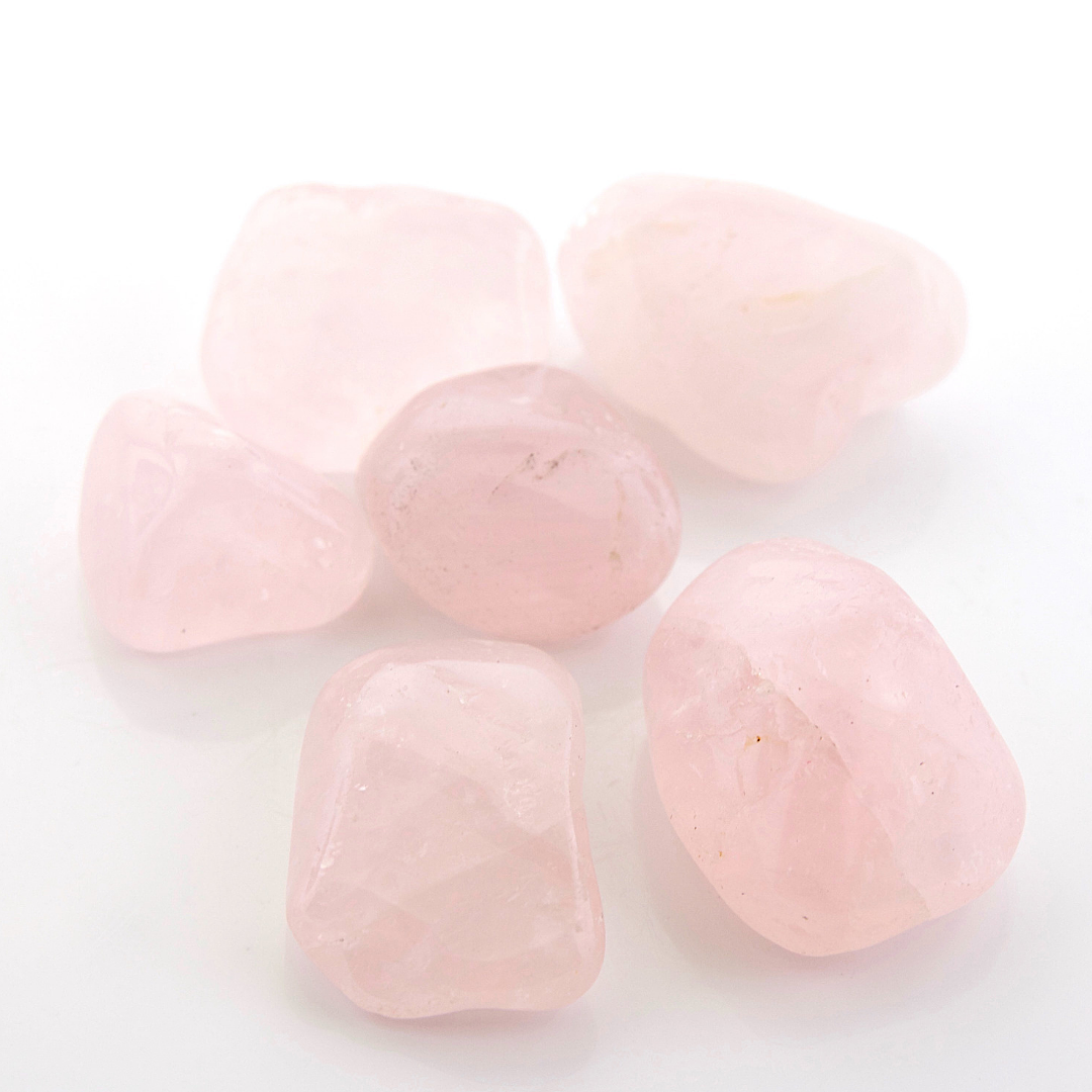 Tumbled Gemstones- Rose Quartz Sm
