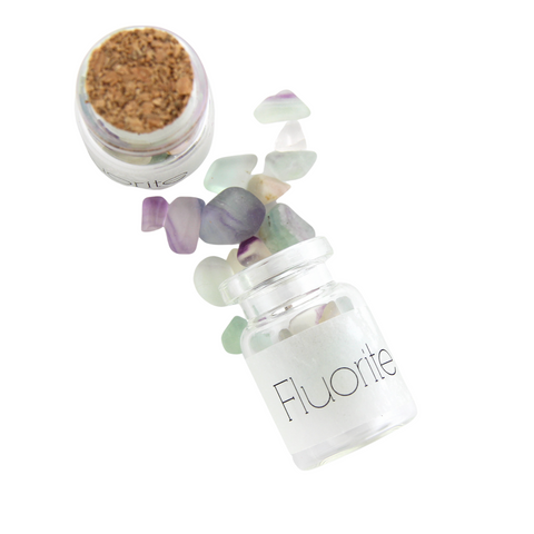 Gem Bottle - Flourite