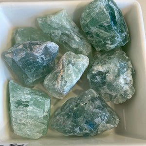 Raw Fluorite GREEN - Small