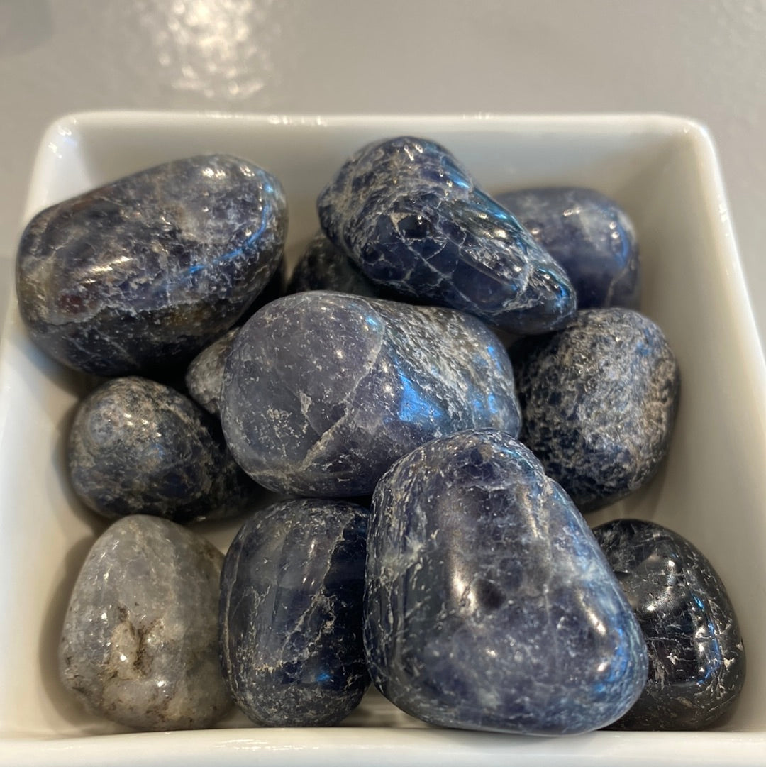 Iolite- Tumbled SMALL Stones