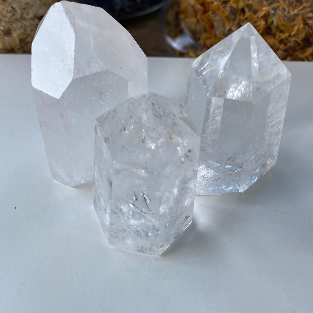 Crystal Quartz Small Towers