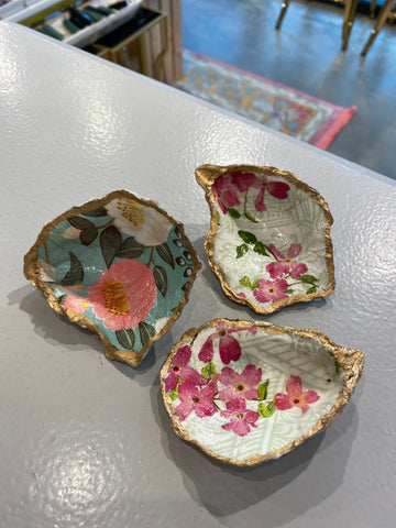 Oyster Shell Trinket Dishes